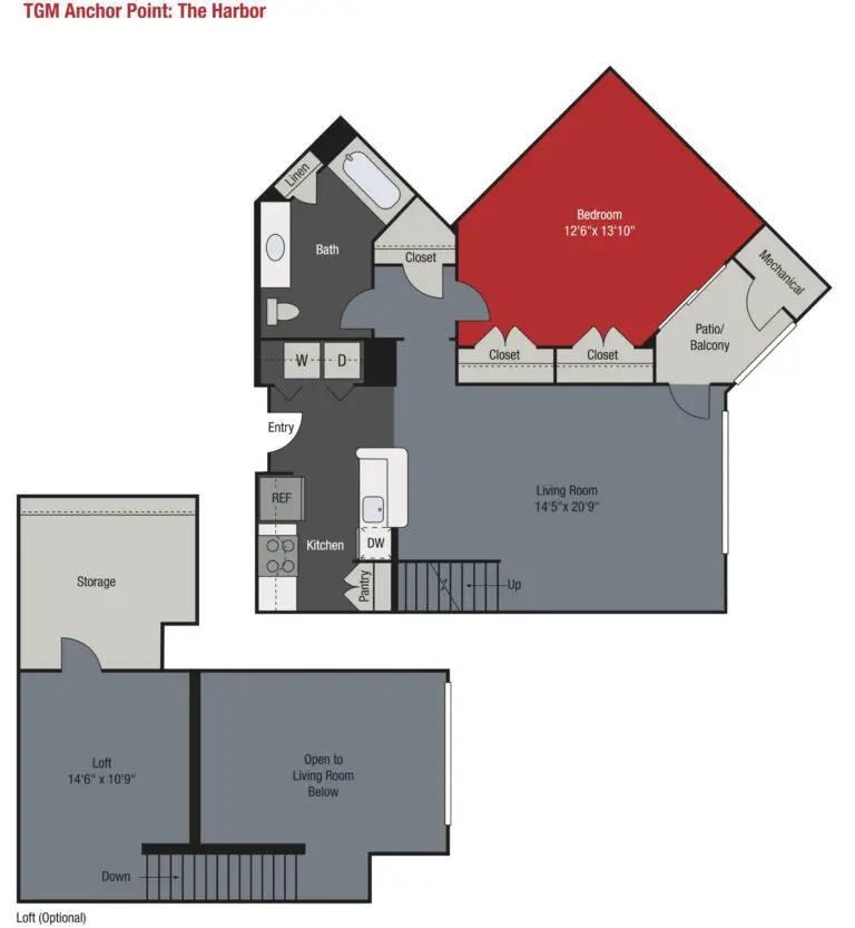 Apartments For Rent TGM Anchor Point - Harbor ...