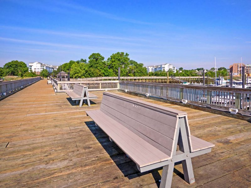 This image shows the long boardwalk upscaling, waterfront lifestyle. It's an ideal place to endure the unending scenery of Harbor.